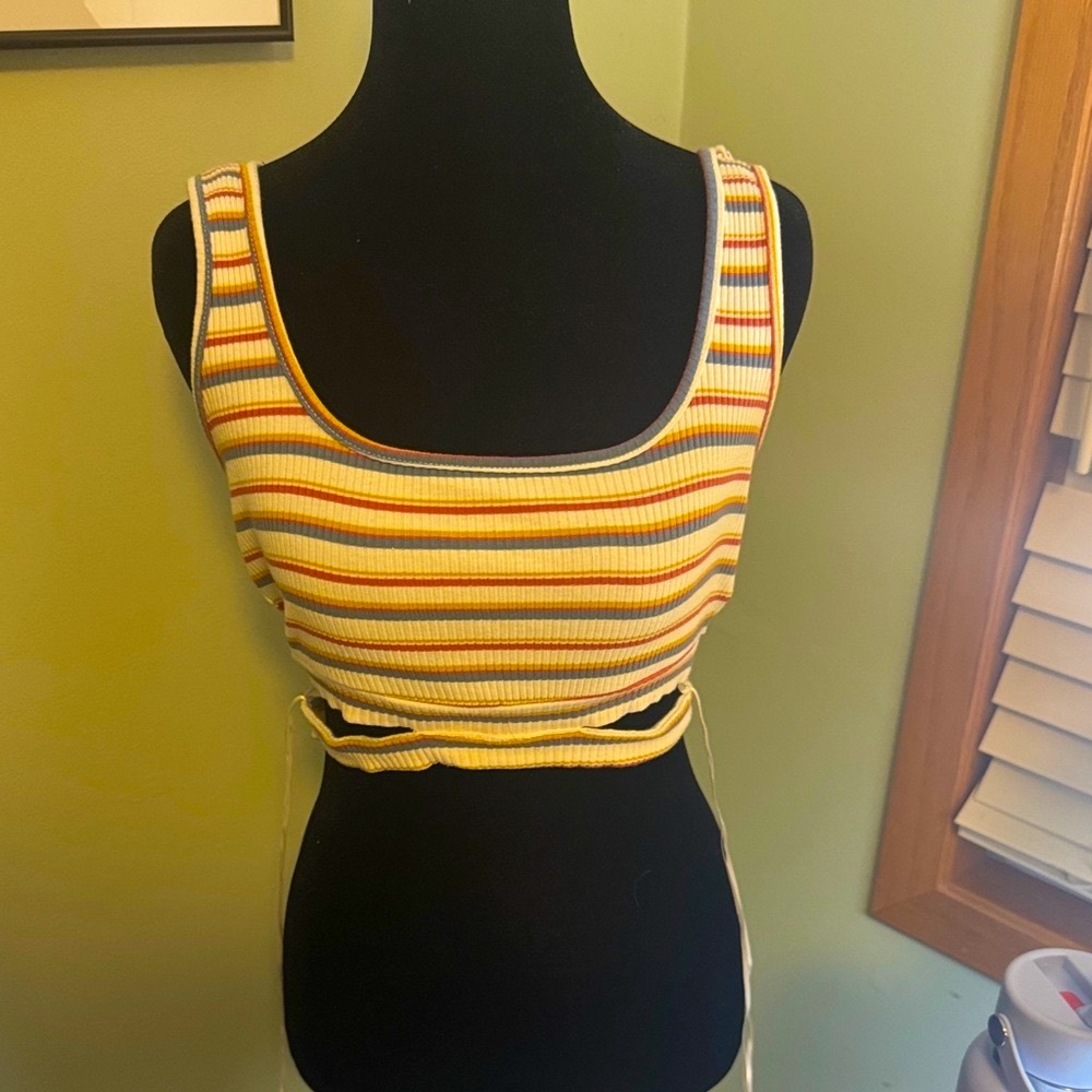 Colorful Striped Tank Top